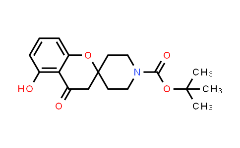911227-79-7 | tert-Butyl 5-hydroxy-4-oxospiro[chromane-2,4'-piperidine]-1'-carboxylate