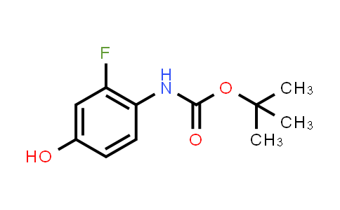 CAS No. 911297-02-4, tert-Butyl (2-fluoro-4-hydroxyphenyl)carbamate