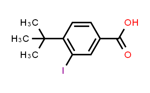 CAS No. 91131-72-5, 4-(tert-Butyl)-3-iodobenzoic acid