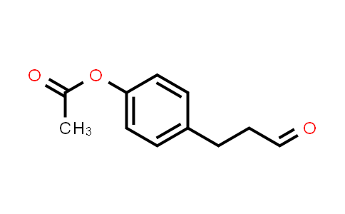 CAS No. 91143-05-4, Benzenepropanal, 4-(acetyloxy)-