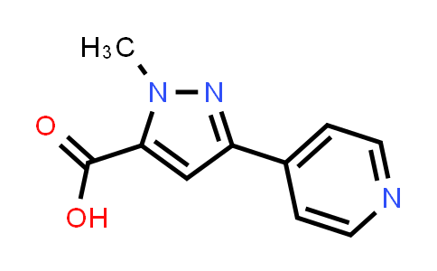CAS No. 911468-31-0, 1-Methyl-3-(pyridin-4-yl)-1H-pyrazole-5-carboxylic acid