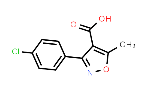 CAS No. 91182-87-5, 3-(4-Chlorophenyl)-5-methylisoxazole-4-carboxylic acid
