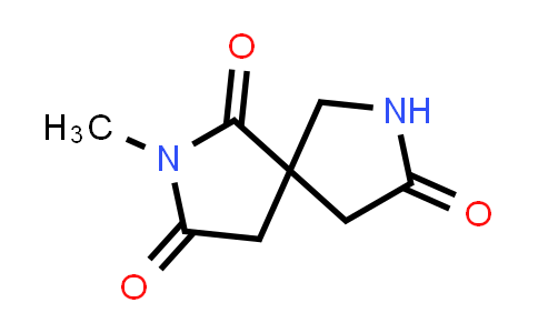 CAS No. 91189-24-1, 2,7-Diazaspiro[4.4]nonane-1,3,8-trione, 2-methyl-