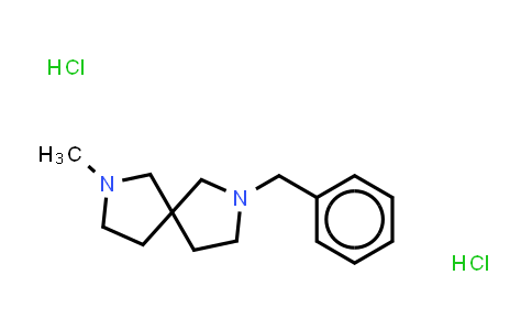 CAS No. 91189-26-3, 2,7-Diazaspiro[4.4]nonane,2-methyl-7-(phenylmethyl)-,(Hydrochloride) (1:2) （or 2,7-Diazaspiro[4.4]nonane,2-methyl-7-(phenylmethyl)-,(dihydrochloride) (9CI)）