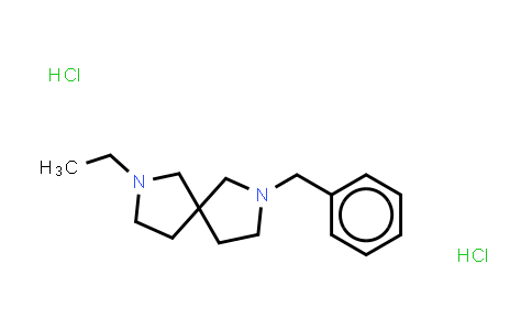 CAS No. 91189-30-9, 2,7-Diazaspiro[4.4]nonane, 2-ethyl-7-(phenylmethyl)-, (Hydrochloride) (1:2) （or 2,7-Diazaspiro[4.4]nonane,2-ethyl-7-(phenylmethyl)-,dihydrochloride (9CI)）