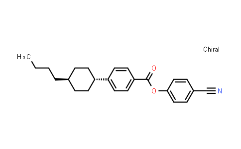 CAS No. 91225-21-7, 4-Cyanophenyl 4-(trans-4-butylcyclohexyl)benzoate