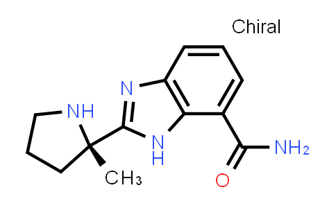 CAS No. 912444-01-0, 2-[(2S)-2-Methyl-2-pyrrolidinyl]-1H-benzimidazole-7-carboxamide