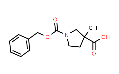 CAS No. 912444-75-8, 1-[(Benzyloxy)carbonyl]-3-methylpyrrolidine-3-carboxylic acid