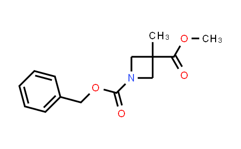 CAS No. 912444-78-1, 1-Benzyl 3-methyl 3-methylazetidine-1,3-dicarboxylate