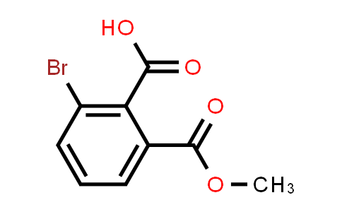 CAS No. 912457-18-2, 2-Bromo-6-(methoxycarbonyl)benzoic acid