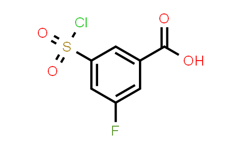 CAS No. 912577-43-6, 3-(Chlorosulfonyl)-5-fluorobenzoic acid