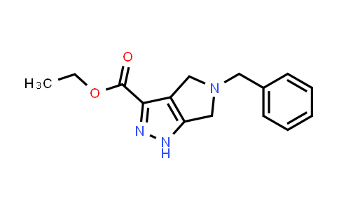 CAS No. 912635-60-0, 5-Benzyl-1,4,5,6-tetrahydropyrrolo[3,4-c]pyrazole-3-carboxylic acid ethyl ester
