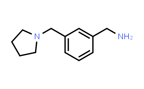 CAS No. 91271-78-2, [3-(Pyrrolidin-1-ylmethyl)phenyl]methanamine