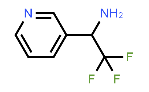 CAS No. 912761-24-1, 2,2,2-Trifluoro-1-pyridin-3-yl-ethylamine