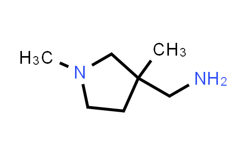 CAS No. 912771-31-4, (1,3-Dimethylpyrrolidin-3-yl)methanamine