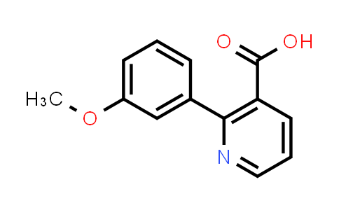 CAS No. 912773-03-6, 2-(3-Methoxyphenyl)nicotinic acid