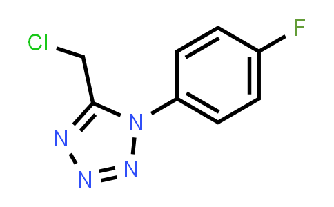 CAS No. 912906-94-6, 5-(Chloromethyl)-1-(4-fluorophenyl)-1H-tetrazole