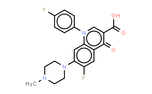CAS No. 91296-86-5, Difloxacin (hydrochloride)