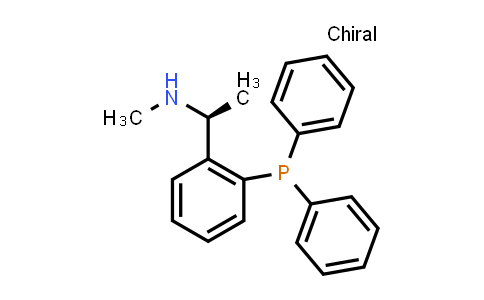 CAS No. 913196-44-8, (S)-1-(2-(Diphenylphosphanyl)phenyl)-N-methylethan-1-amine