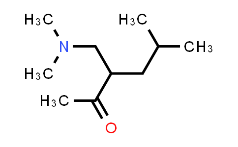 CAS No. 91342-74-4, 3-((Dimethylamino)methyl)-5-methylhexan-2-one