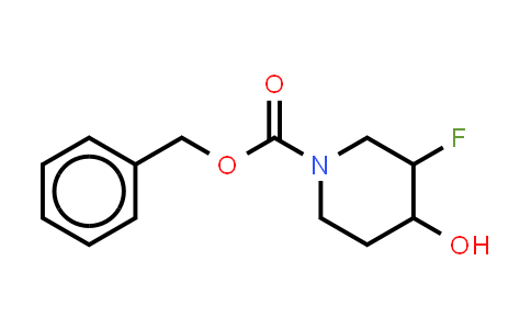 CAS No. 913574-96-6, rel-(Benzyl (3R,4R)-3-fluoro-4-hydroxypiperidine-1-carboxylate)