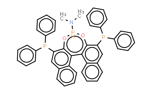 CAS No. 913617-04-6, (11bR)-2,6-Bis(diphenylphosphino)-N,N-dimethyldinaphtho[2,1-d:1',2'-f]-1,3,2-dioxaphosphepin-4-amine