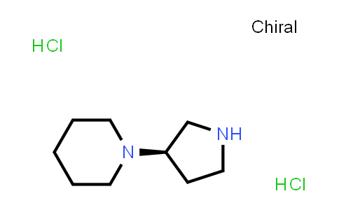 MC579507 | 913702-35-9 | Piperidine,1-[(3R)-3-pyrrolidinyl]-, (Hydrochloride)(1:2)