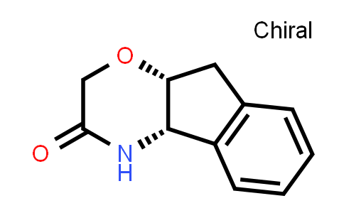 CAS No. 913718-34-0, (4aS,9aR)-4,4a,9,9a-Tetrahydroindeno[2,1-b][1,4]oxazin-3(2H)-one