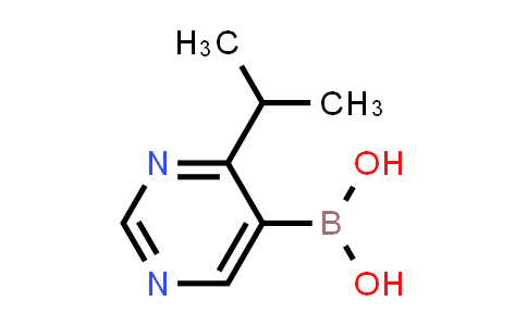 CAS No. 913835-27-5, Boronic acid, [4-(1-methylethyl)-5-pyrimidinyl]-