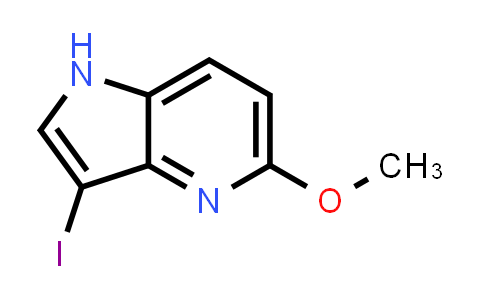 CAS No. 913983-30-9, 3-Iodo-5-methoxy-1H-pyrrolo[3,2-b]pyridine
