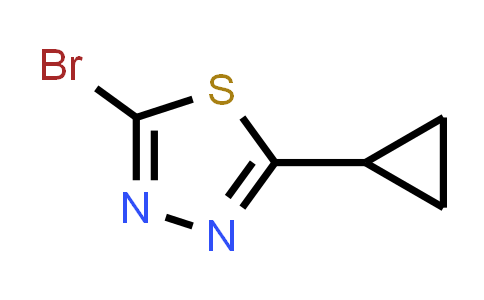 CAS No. 914206-51-2, 2-Bromo-5-cyclopropyl-1,3,4-thiadiazole