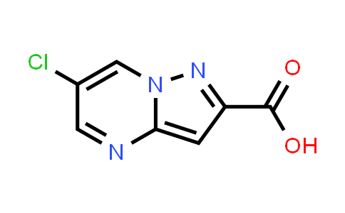 CAS No. 914206-75-0, 6-Chloropyrazolo[1,5-a]pyrimidine-2-carboxylic acid