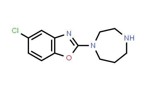 CAS No. 914299-55-1, 5-Chloro-2-(1,4-diazepan-1-yl)benzo[d]oxazole