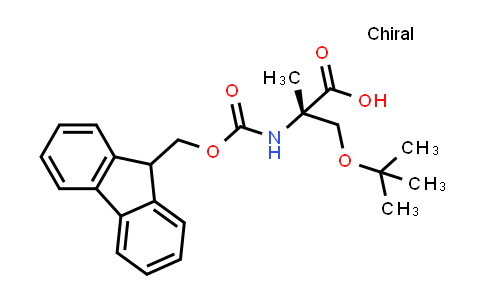 CAS No. 914399-98-7, (S)-2-((((9H-Fluoren-9-yl)methoxy)carbonyl)amino)-3-(tert-butoxy)-2-methylpropanoic acid