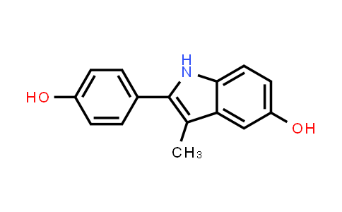 CAS No. 91444-54-1, 2-(4-Hydroxyphenyl)-3-methyl-1H-indol-5-ol