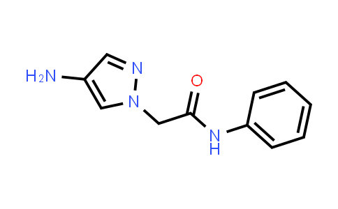CAS No. 914490-03-2, 2-(4-Amino-1H-pyrazol-1-yl)-N-phenylacetamide