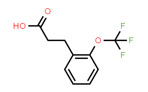 CAS No. 914636-53-6, 3-(2-(Trifluoromethoxy)phenyl)propanoic acid