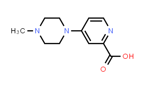 CAS No. 914637-18-6, 4-(4-Methylpiperazin-1-yl)pyridine-2-carboxylic acid