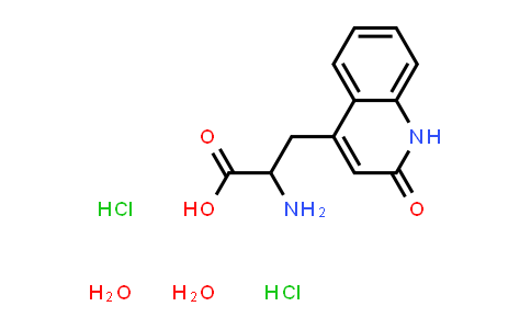 CAS No. 914769-50-9, 2-Amino-3-(2-oxo-1,2-dihydroquinolin-4-yl)propanoic acid dihydrochloride dihydrate