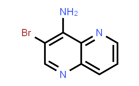 CAS No. 91477-46-2, 3-Bromo-1,5-naphthyridin-4-amine