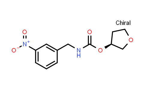 CAS No. 914810-53-0, (S)-Tetrahydrofuran-3-yl (3-nitrobenzyl)carbamate