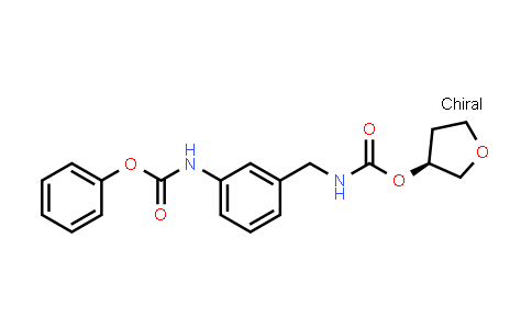 CAS No. 914810-54-1, (S)-Tetrahydrofuran-3-yl (3-((phenoxycarbonyl)amino)benzyl)carbamate