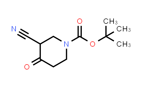 CAS No. 914988-10-6, tert-Butyl 3-cyano-4-oxopiperidine-1-carboxylate