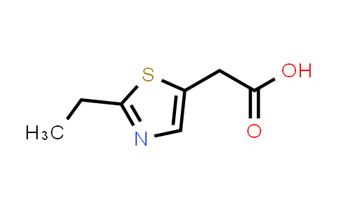 CAS No. 915030-36-3, 5-Thiazoleacetic acid, 2-ethyl-