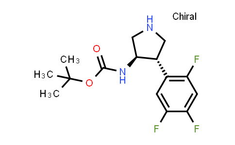 915100-83-3 | [(3R,4S)-4-(2,4,5-trifluorophenyl)pyrrolidin-3-yl]carbamic acid tert-butyl ester