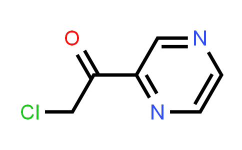 CAS No. 91516-39-1, 2-Chloro-1-(pyrazin-2-yl)ethan-1-one