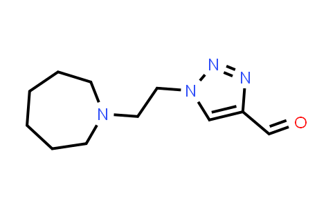 CAS No. 915370-11-5, 1-(2-(Azepan-1-yl)ethyl)-1H-1,2,3-triazole-4-carbaldehyde