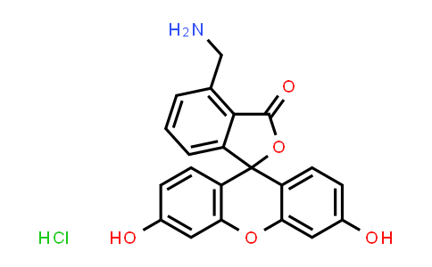 CAS No. 91539-64-9, 4-(Aminomethyl)-3',6'-dihydroxy-3H-spiro[isobenzofuran-1,9'-xanthen]-3-one hydrochloride