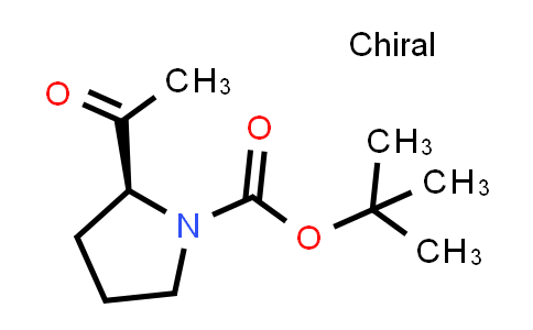 CAS No. 91550-08-2, tert-Butyl (2S)-2-acetylpyrrolidine-1-carboxylate