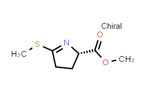 MC579714 | 915719-88-9 | Methyl (S)-5-(methylthio)-3,4-dihydro-2H-pyrrole-2-carboxylate